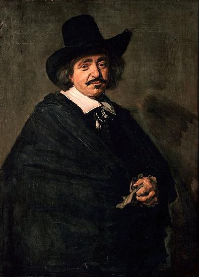 Frans Hals Portrait of a Man. Sweden oil painting art